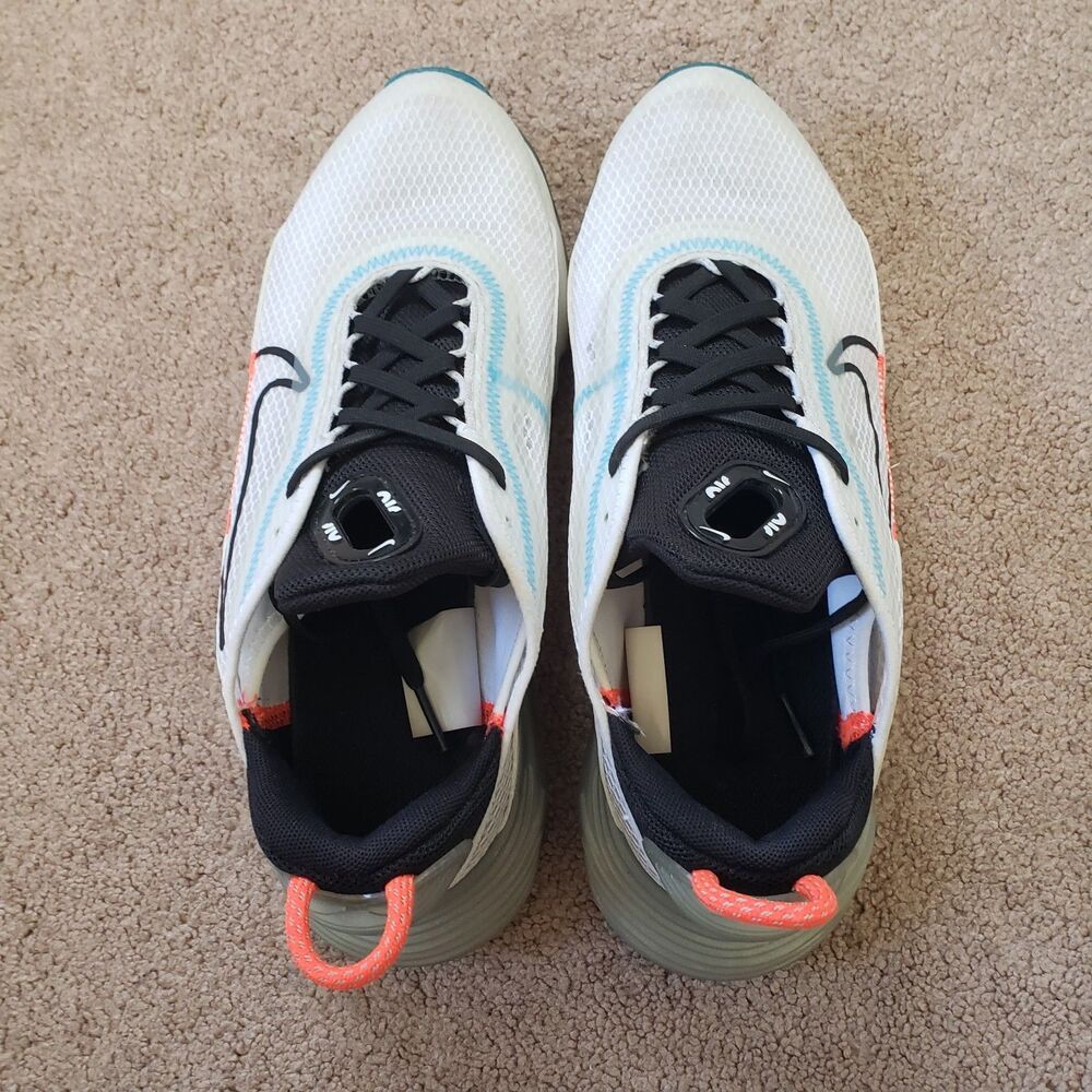 Nike Air Max 2090 Pure Platinum CJ4066-100 Sneakers Youth Size 6 White Multi - Picture 6 of 9